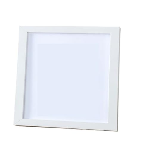 ZIHDKE Bilderrahmen 3 Stück quadratischer Holz-Fotorahmen for Aufhängen an der Wand, Holz-Bilderrahmenständer for Bilder, Foto-Dekoration(20X20cm) von ZIHDKE