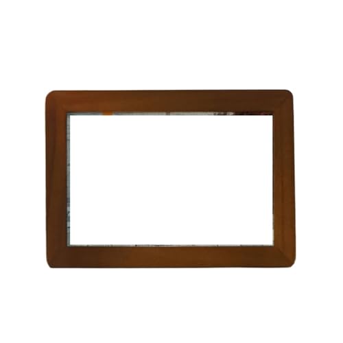 ZIHDKE Bilderrahmen 4 Stück Holz-Bilderrahmen, Retro-Fotorahmen, kreativer Fotohalter, Schreibtisch-Dekoration(Brown No Paper Jam,6inch 10.2X15.2cm) von ZIHDKE