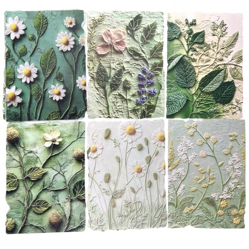 23 Blatt Vintage Grünpflanzen Blumen Scrapbook Papier geprägtes strukturiertes Papier Kit Collage Zubehör für Decoupage Handwerk Scrapbooking Kartenherstellung Pinnwand Junk Journaling Verzierung 23 Blatt Vintage Grünpflanzen Blumen Scrapbook Papier geprägtes strukturiertes Papier Kit Collage Zubehör für Decoupage Handwerk Scrapbooking Kartenherstellung Pinnwand Junk Journaling Verzierung von ZIKERVDO