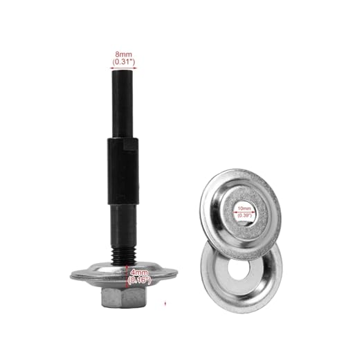 1PC 3 Zoll/75mm Schleifstein Polierscheibe Metall Schleifpolierscheibe Polierscheiben For Doppelschleifer Metallbearbeitung(Shank) von ZINTCBLGE