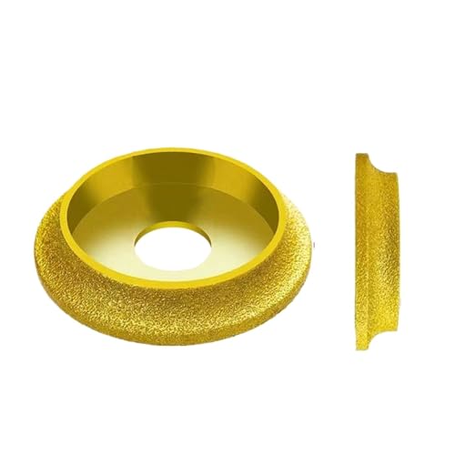 74 Mm * 20 Lötdiamanten Marmorkantenscheiben Winkelschleifer-Schleifscheibe 1/4 Rundhandprofilscheibe(1Pcs 10mm) von ZINTCBLGE