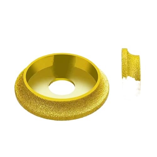 74 Mm * 20 Lötdiamanten Marmorkantenscheiben Winkelschleifer-Schleifscheibe 1/4 Rundhandprofilscheibe(1Pcs 15mm) von ZINTCBLGE