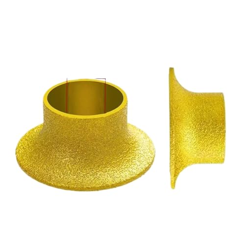 74 Mm * 20 Lötdiamanten Marmorkantenscheiben Winkelschleifer-Schleifscheibe 1/4 Rundhandprofilscheibe(1Pcs 35mm) von ZINTCBLGE