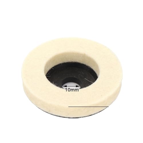 75 Mm Wollpolierscheibe, Polierpads, Winkelschleifer, Filzpolierscheibe For Metall, Marmor, Glas, Keramik(2pcs) von ZINTCBLGE