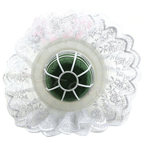 ZIRAN Neu 1 Satz Hochzeit Braut Braut Blumenstrauß Griffhalter Mit Spitze Kragen Brautstrauß ZIRAN Neu 1 Satz Hochzeit Braut Braut Blumenstrauß Griffhalter Mit Spitze Kragen Brautstrauß von ZIRAN