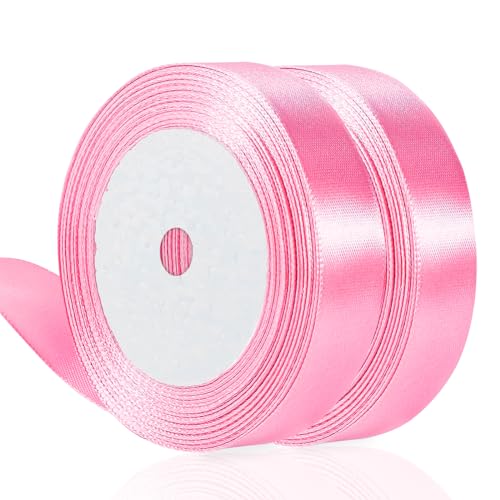 ZITUZY 22m x 2cm Satinband Rosa, Dekoration Geschenkband breit Schleifenband, Rosa Dekoband, for Gift Wrapping, Brautstrauß, Crafts, Birthday and Wedding Decoration ZITUZY 22m x 2cm Satinband Rosa, Dekoration Geschenkband breit Schleifenband, Rosa Dekoband, for Gift Wrapping, Brautstrauß, Crafts, Birthday and Wedding Decoration von ZITUZY