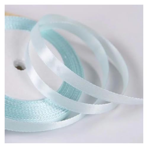 Bänder für Geschenkverpackungen, 10 mm Satinband for Selbermachen, Nähen, handgefertigtes Bastelzubehör, Schwarz, Weiß, Beige, Rosa, Rot, Blau, Grün, Lila, Weihnachtsdekorationsband(13 Light Blue) Bänder für Geschenkverpackungen, 10 mm Satinband for Selbermachen, Nähen, handgefertigtes Bastelzubehör, Schwarz, Weiß, Beige, Rosa, Rot, Blau, Grün, Lila, Weihnachtsdekorationsband(13 Light Blue) von ZIUBMVDYC
