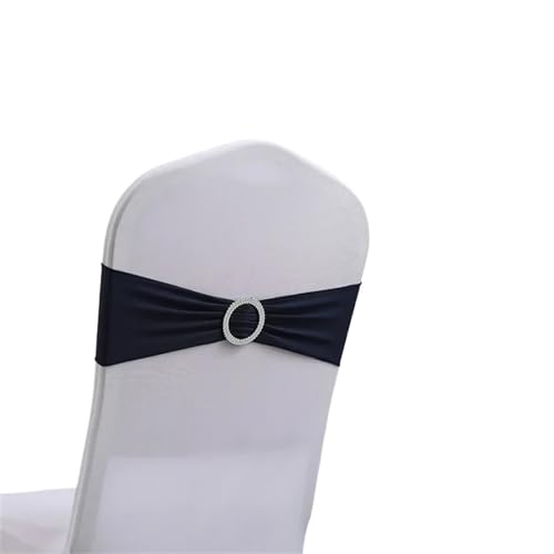 ZIUBMVDYC Stuhl Schärpen, 10 teile/satz Party Dekorationen Hote Wohnkultur Einfarbig Band Bowknot Hotel Dining Hochzeit Bankett(Black) von ZIUBMVDYC