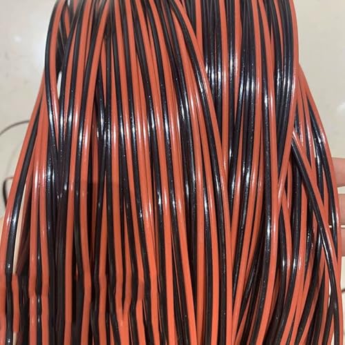 ZIUSFAC Flaches PE-Geflecht- Rattan Kunststoff-Rattan Synthetisches Rattan-Reparaturmaterial 60 M Kunststoff Gewebtes Rattan Für Reparieren Gartenmöbel Aufbewahrungskorb Möbel(Red) von ZIUSFAC