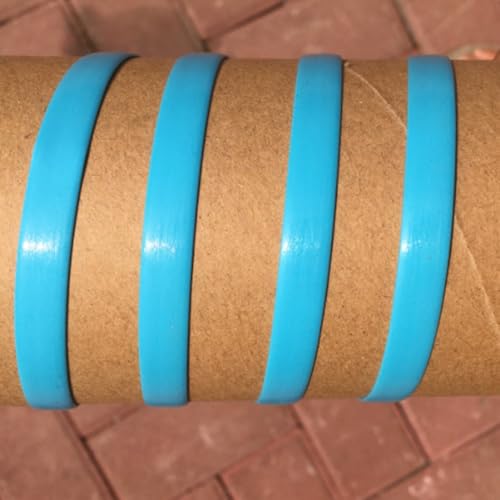 ZIUSFAC Schwarzes Synthetisches Rattan-Reparaturmaterial 60m Flach Rattan PE Rattan-Material Kunststoff-Rattan 1cm Breite Rattan Weben Material(Blue) von ZIUSFAC