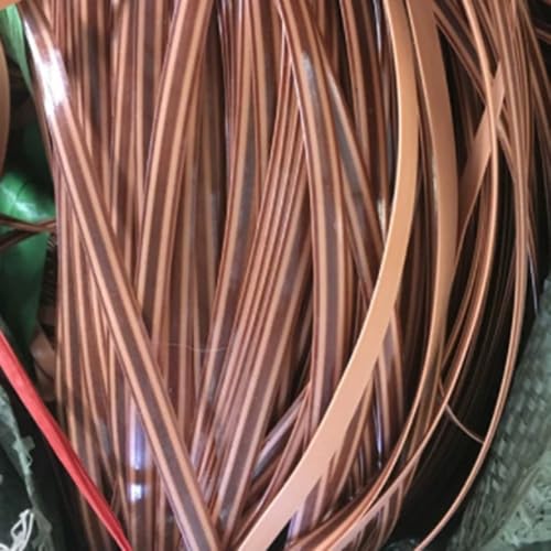 ZIUSFAC Wicker Repair Material Kit 500g 8 Mm De Large Kunststoff-Rattan-Reparaturmaterial Flaches Gewebtes Rattan Für Gartenmöbel(3 Brown) von ZIUSFAC