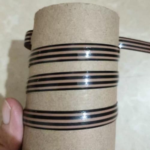 ZIUSFAC Wicker Repair Material Kit 500g 8 Mm De Large Kunststoff-Rattan-Reparaturmaterial Flaches Gewebtes Rattan Für Gartenmöbel(4 Brown) von ZIUSFAC