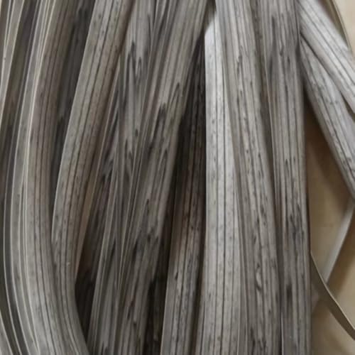 ZIUSFAC Wicker Repair Material Kit 500g 8 Mm De Large Kunststoff-Rattan-Reparaturmaterial Flaches Gewebtes Rattan Für Gartenmöbel(Wood Gray) von ZIUSFAC