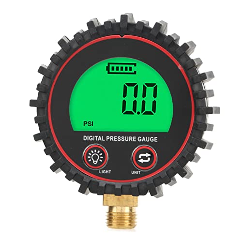 Digital Manometer 4 Einheiten Umschaltbare genaue Sichtbarkeit für Car Trucks Motorräder SUVS -Wohnmobile von ZIXINNKC