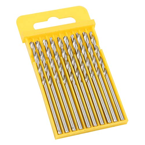 Hochgeschwindigkeits -Stahlholzbearbeitungsbohrer Bit Set Lochöffner 10 Kisten ((2,5 Hochgeschwindigkeitsstahl 10 Stück/Box 4241)) von ZIXINNKC