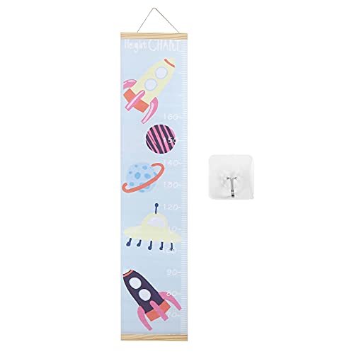 Kinderwachstumsdiagramm abnehmbar hängende Wanddekoration Miser Lineal für Kinder (W03 Space Fly) von ZIXINNKC