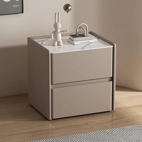 Moderner minimalistischer Nachttisch aus Massivholz für das Schlafzimmer mit Schieferplatte, Kommode für das Schlafzimmer, Schubladenschrank, Nachttisch aus Holz, weißer Nachttisch, Aufbewahrungsschr Moderner minimalistischer Nachttisch aus Massivholz für das Schlafzimmer mit Schieferplatte, Kommode für das Schlafzimmer, Schubladenschrank, Nachttisch aus Holz, weißer Nachttisch, Aufbewahrungsschr von ZJHESXV
