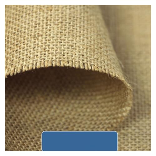 ZJHXPH Sackleinen Rolle Textil-Jute-Netzstoff, Vorhangbeutel, Tischdecken, Tischsets, Hochzeitsdekoration, Sackleinen, Natur, 1 m Breite, 150 cm(Color-4) von ZJHXPH