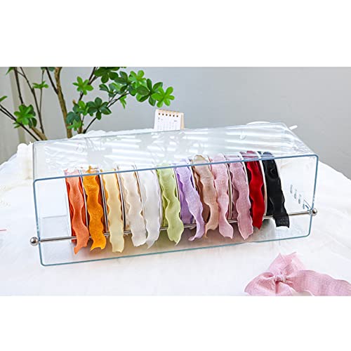 ZJKXJH Rollenhalter Organizer, Craft Room Clear Stackable Organizer Rack Für Garn, Perlen, Bänder, Glitter, Ton, Nähen, Häkeln, Stoff, Stempel, Scheren ZJKXJH Rollenhalter Organizer, Craft Room Clear Stackable Organizer Rack Für Garn, Perlen, Bänder, Glitter, Ton, Nähen, Häkeln, Stoff, Stempel, Scheren von ZJKXJH