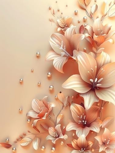 Diamond Painting Blume, Anlage Diamond Painting Erwachsene Groß XXL 40x55cm, 5D DIY Eckige Steine Diamant Malerei Bilder Erwachsene Mosaik Bastelset für Zimmer Deko Wohnzimmer, Geschenke -zjn25060X Diamond Painting Blume, Anlage Diamond Painting Erwachsene Groß XXL 40x55cm, 5D DIY Eckige Steine Diamant Malerei Bilder Erwachsene Mosaik Bastelset für Zimmer Deko Wohnzimmer, Geschenke -zjn25060X von ZJNBBDOU