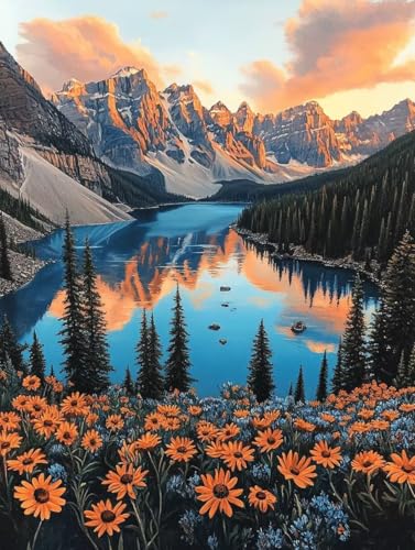 Malen Nach Zahlen Berg Malen Nach Zahlen Erwachsene, Paint by Numbers Landschaft Paint by Numbers Adult mit 3 Pinsel und Acrylfarben für Zimmer Deko, Geschenke für Frauen 30x40cm -zjn2507699M8 Malen Nach Zahlen Berg Malen Nach Zahlen Erwachsene, Paint by Numbers Landschaft Paint by Numbers Adult mit 3 Pinsel und Acrylfarben für Zimmer Deko, Geschenke für Frauen 30x40cm -zjn2507699M8 von ZJNBBDOU