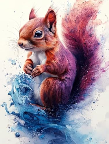 Malen Nach Zahlen Eichhörnchen Malen Nach Zahlen Erwachsene, Paint by Numbers Tiere Paint by Numbers Adult mit 3 Pinsel und Acrylfarben für Zimmer Deko, Geschenke für Frauen 50x70cm -zjn25070I Malen Nach Zahlen Eichhörnchen Malen Nach Zahlen Erwachsene, Paint by Numbers Tiere Paint by Numbers Adult mit 3 Pinsel und Acrylfarben für Zimmer Deko, Geschenke für Frauen 50x70cm -zjn25070I von ZJNBBDOU