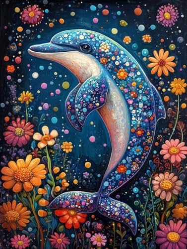 Malen Nach Zahlen Erwachsene, Malen Nach Zahlen Delphin Paint by Numbers Blumen Painting by Numbers DIY Set Erwachsene mit 3 Pinsel und Acrylfarben Set für Deko Wohnzimmer 80 x 120 cm -zjn250725 Malen Nach Zahlen Erwachsene, Malen Nach Zahlen Delphin Paint by Numbers Blumen Painting by Numbers DIY Set Erwachsene mit 3 Pinsel und Acrylfarben Set für Deko Wohnzimmer 80 x 120 cm -zjn250725 von ZJNBBDOU