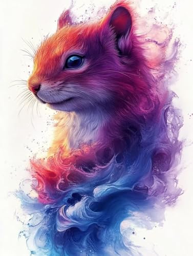 Malen Nach Zahlen Erwachsene, Malen Nach Zahlen Eichhörnchen Paint by Numbers Tiere Painting by Numbers DIY Set Erwachsene mit 3 Pinsel und Acrylfarben Set für Deko Wohnzimmer 70x95cm -zjn25075I Malen Nach Zahlen Erwachsene, Malen Nach Zahlen Eichhörnchen Paint by Numbers Tiere Painting by Numbers DIY Set Erwachsene mit 3 Pinsel und Acrylfarben Set für Deko Wohnzimmer 70x95cm -zjn25075I von ZJNBBDOU