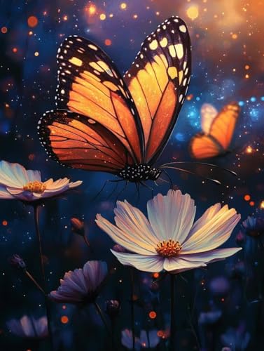 Malen Nach Zahlen Erwachsene, Malen Nach Zahlen Schmetterling Paint by Numbers Chrysantheme Painting by Numbers DIY Set Erwachsene mit Pinsel und Acrylfarben Set, Deko Wohnzimmer 60 x 80 cm -zjn25076H Malen Nach Zahlen Erwachsene, Malen Nach Zahlen Schmetterling Paint by Numbers Chrysantheme Painting by Numbers DIY Set Erwachsene mit Pinsel und Acrylfarben Set, Deko Wohnzimmer 60 x 80 cm -zjn25076H von ZJNBBDOU