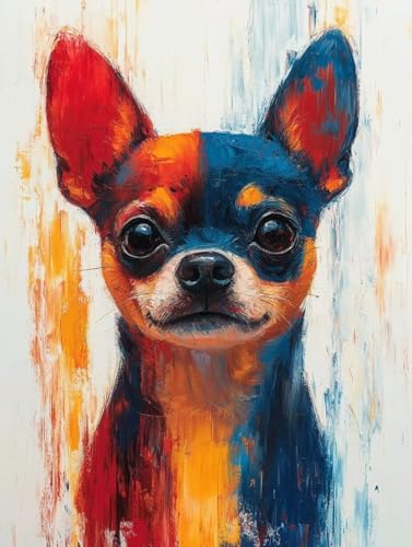 Malen Nach Zahlen Erwachsene, Malen Nach Zahlen Tiere Paint by Numbers Hund Painting by Numbers DIY Set Erwachsene mit 3 Pinsel und Acrylfarben Set für Deko Wohnzimmer, Geschenke 80x120cm -zjn2507D7 Malen Nach Zahlen Erwachsene, Malen Nach Zahlen Tiere Paint by Numbers Hund Painting by Numbers DIY Set Erwachsene mit 3 Pinsel und Acrylfarben Set für Deko Wohnzimmer, Geschenke 80x120cm -zjn2507D7 von ZJNBBDOU