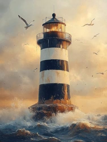 Malen Nach Zahlen Leuchtturm Malen Nach Zahlen Erwachsene, Paint by Numbers Ozean Paint by Numbers Adult mit 3 Pinsel und Acrylfarben für Zimmer Deko, Geschenke für Frauen 70x95cm -zjn250787LG2 Malen Nach Zahlen Leuchtturm Malen Nach Zahlen Erwachsene, Paint by Numbers Ozean Paint by Numbers Adult mit 3 Pinsel und Acrylfarben für Zimmer Deko, Geschenke für Frauen 70x95cm -zjn250787LG2 von ZJNBBDOU