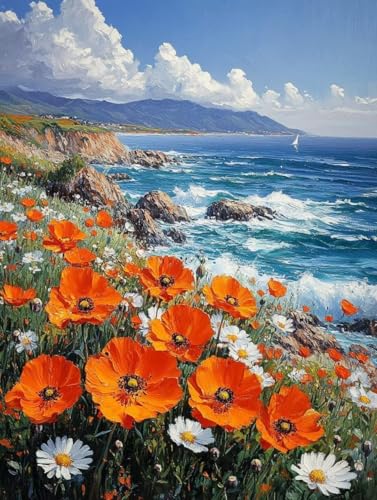 Malen Nach Zahlen Ozean Malen Nach Zahlen Erwachsene, Paint by Numbers Landschaft Paint by Numbers Adult mit 3 Pinsel und Acrylfarben für Zimmer Deko, Geschenke für Frauen 50 x 70 cm -zjn2507W1 Malen Nach Zahlen Ozean Malen Nach Zahlen Erwachsene, Paint by Numbers Landschaft Paint by Numbers Adult mit 3 Pinsel und Acrylfarben für Zimmer Deko, Geschenke für Frauen 50 x 70 cm -zjn2507W1 von ZJNBBDOU