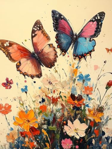 Malen Nach Zahlen Schmetterling Malen Nach Zahlen Erwachsene, Paint by Numbers Blumen Paint by Numbers Adult mit 3 Pinsel und Acrylfarben für Zimmer Deko, Geschenke für Frauen 30x40cm -zjn250711 Malen Nach Zahlen Schmetterling Malen Nach Zahlen Erwachsene, Paint by Numbers Blumen Paint by Numbers Adult mit 3 Pinsel und Acrylfarben für Zimmer Deko, Geschenke für Frauen 30x40cm -zjn250711 von ZJNBBDOU