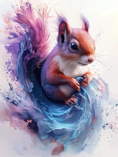 Malen Nach Zahlen Tiere Malen Nach Zahlen Erwachsene, Paint by Numbers Eichhörnchen Paint by Numbers Adult mit 3 Pinsel und Acrylfarben für Zimmer Deko, Geschenke für Frauen 30x40cm -zjn250715 Malen Nach Zahlen Tiere Malen Nach Zahlen Erwachsene, Paint by Numbers Eichhörnchen Paint by Numbers Adult mit 3 Pinsel und Acrylfarben für Zimmer Deko, Geschenke für Frauen 30x40cm -zjn250715 von ZJNBBDOU