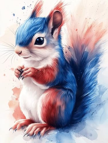 Malen Nach Zahlen Tiere Malen Nach Zahlen Erwachsene, Paint by Numbers Eichhörnchen Paint by Numbers Adult mit 3 Pinsel und Acrylfarben für Zimmer Deko, Geschenke für Frauen 70x95cm -zjn250731 Malen Nach Zahlen Tiere Malen Nach Zahlen Erwachsene, Paint by Numbers Eichhörnchen Paint by Numbers Adult mit 3 Pinsel und Acrylfarben für Zimmer Deko, Geschenke für Frauen 70x95cm -zjn250731 von ZJNBBDOU