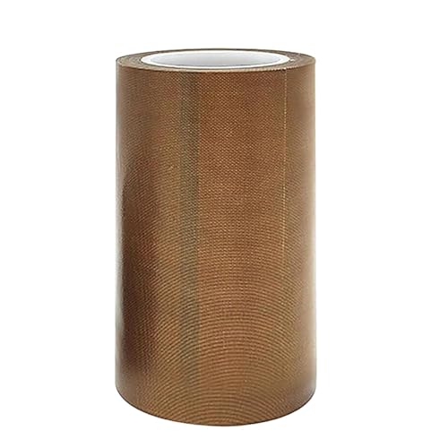 ZJT Teflon-Klebeband, Hochtemperaturkleber, Teflonband Selbstklebend, Teflonband Gewindedichtband für Vakuumiermaschine (100mm*10M) von ZJT