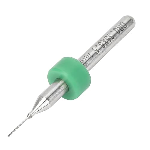 10pcs Carbid -Bohrer -Bits Set Gedruckte Leiterplattenbohrbohrer 0,25 Mm, 0,35 Mm, 0,55 Mm 0,65 Mm für die Gravur -CNC -Form (0,35 mm) von ZJchao
