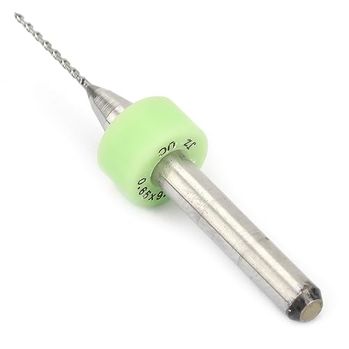 10pcs Carbid -Bohrer -Bits Set Gedruckte Leiterplattenbohrbohrer 0,25 Mm, 0,35 Mm, 0,55 Mm 0,65 Mm für die Gravur -CNC -Form (0,65 mm) von ZJchao