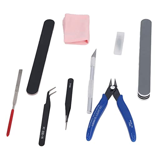 3D -Drucker -Tool -Kit, Model -Tool -Kit -Zange, Pinzetten, Datei, Schnitzmesser mit Aufbewahrungsbox -Debring -Tool 3D -Druck, 3D -Druckerzubehör für 3D -Druck und -Handwerk 3D -Drucker -Tool -Kit, Model -Tool -Kit -Zange, Pinzetten, Datei, Schnitzmesser mit Aufbewahrungsbox -Debring -Tool 3D -Druck, 3D -Druckerzubehör für 3D -Druck und -Handwerk von ZJchao