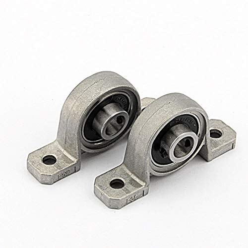 Set of 4 bearing housing, ball bearing block 8/10/12/20 m. 8 mm von ZJchao