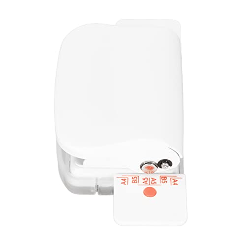 6 Lochstempel, Lochpunch mit 0,37 -Zoll -Lochabstandshandbuch Bindmaschinen Mehrzweck 6 Löcher Cinch Book Bindungsmaschine Loch Puncher für Home Office Flipchart Innenseiten (#1) von ZJchao