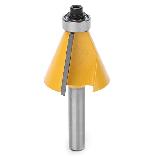 8mm Schaftschamfell -Kegelkanten -Router -Bit -Holzbearbeitungsschneider für Schreinerwerkzeug (22.5°) von ZJchao
