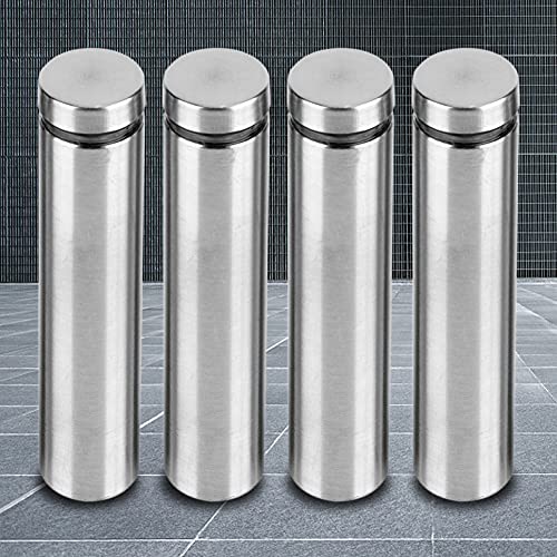 Abstandsschrauben, 4pcs Edelstahl Werbeschild Abstandshalterungsmorder Fix (19 * 100 mm) von ZJchao