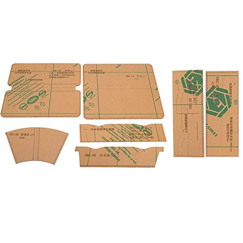 Acrylledervorlagen, Leder Brieftasche Kit Acrylleder Brieftauskit mit Hoher Leistung für Lederfahrzeuge Acrylledervorlagen, Leder Brieftasche Kit Acrylleder Brieftauskit mit Hoher Leistung für Lederfahrzeuge von ZJchao
