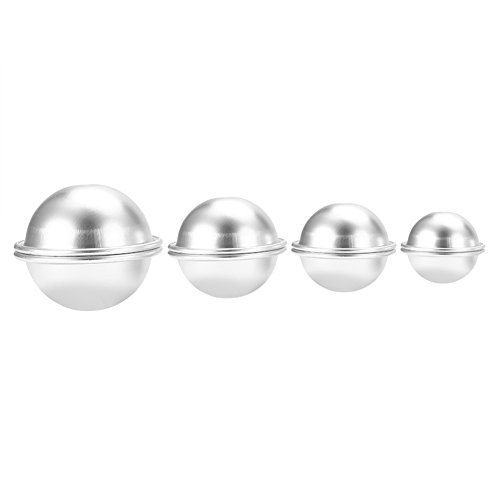 Badebombeform, Aluminiumlegierung 1 Set Badebombenform Edelstahl Duschdampferform mit Diesem Tragbaren und Schönen Werkzeug, das Funktionalität mit Stil Zum Erstellen von (ZJchaogzv03cau4r-06) von ZJchao