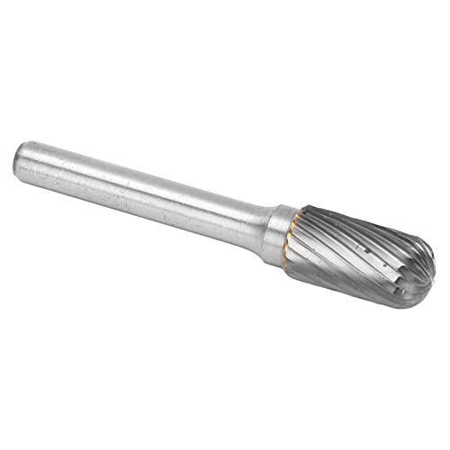 Die Mühle Stücke, Carbid -Bohrer -Bits Carbid Bohrer für Gehärtete Stahl Drehbur Bit Single Cut Silber Burr Datei für das Schweißen des Autokarzlufts Schweißens von ZJchao