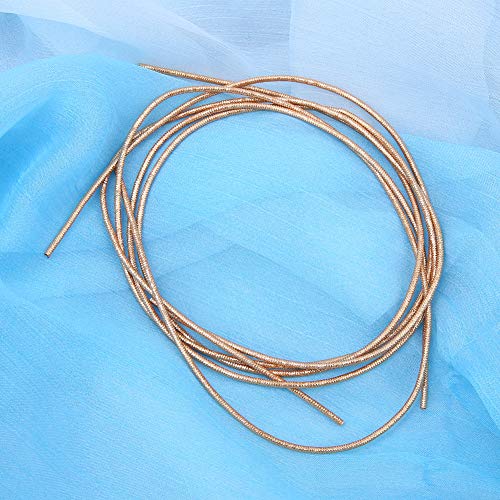 Draht, Basteldrahtdrahtdraht mit Basteldrahtschmuck Draht für Basteldraht (dunkelgoldener Faden) von ZJchao