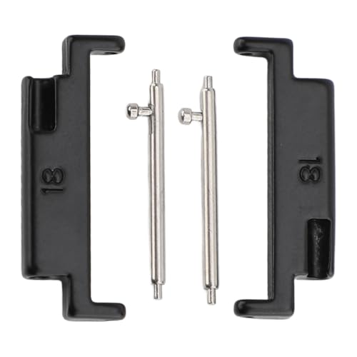 Edelstahl-Uhrenarmband-Adapter, Metall-Uhrenarmband-Adapter, Premium-Metall-Verbindungsadapter, 18–22 Mm Universal-Uhrenarmband-Adapter, Zum Wechseln zu Ihrem (1 Paar) von ZJchao