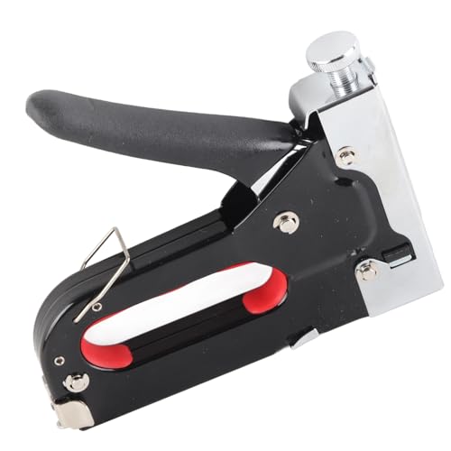 Grundnahrungsmittelpistole, 3 in 1 Grundnahrungsmittelpistole 600 Nägelkapazität Handbuch Brad Nailer Staple Gun für Wood Brad Nailer für Polsterung, Fixmaterial, Dekoration, Schreinerei Grundnahrungsmittelpistole, 3 in 1 Grundnahrungsmittelpistole 600 Nägelkapazität Handbuch Brad Nailer Staple Gun für Wood Brad Nailer für Polsterung, Fixmaterial, Dekoration, Schreinerei von ZJchao