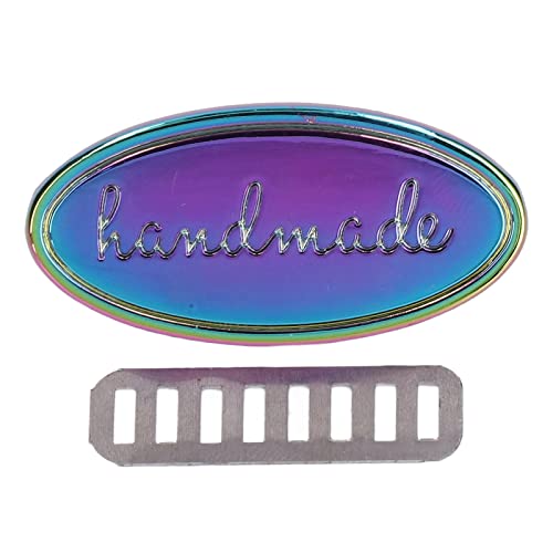 Handgefertigtes Bag Tag Label Gepäck Tag 5 Sets Legierung DIY Dekoration für Nähtaschen Brieftaschen Handtaschen Dolltuch mit Exquisiten Aussehen Handwerksliebhabern (COLORFUL) von ZJchao